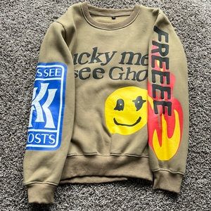Brown Kanye West Crewneck